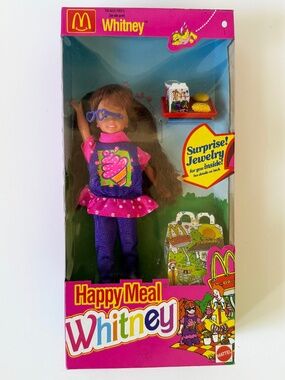 Barbie Happy Meal Whitney Doll Vintage 1993 McDonald's NIB / SEE PHOTOS